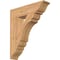 Ekena Millwork Olympic Traditional Smooth Bracket, Western Red Cedar, 5 1/2"W x 24"D x 28"H BKT06X24X28OLY01SWR - alternate 1